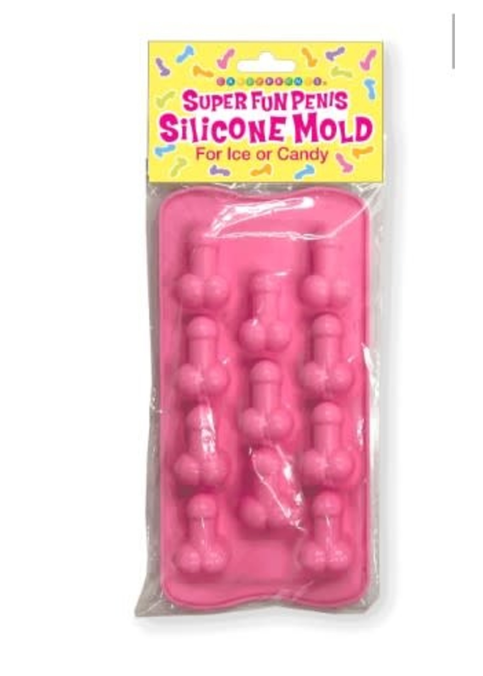Super Fun Penis Silicone Mold Tray - Party On!
