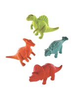 12CT ERASERS 3D DINOSAURS