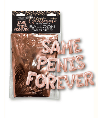 GLITTERATTI Glitterati Same Penis Forever Balloon