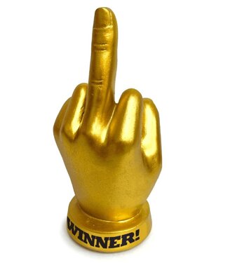 LITTLE GENIE Golden FU Finger Trophy
