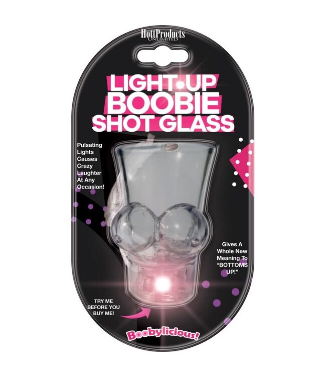 Hott Products Unlimited Lightup Boobie Shot Glass