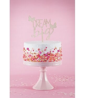 Dolly Parton Dream Big Butterfly Cake Topper