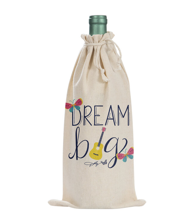 Dolly Parton Dream Big Wine Bag