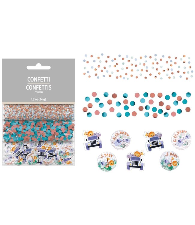 Amscan Soft Jungle Confetti