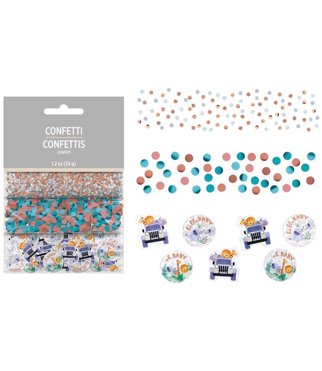 AMSCAN Soft Jungle Confetti