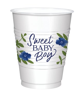 AMSCAN Baby In Bloom 16oz Cups - 25ct