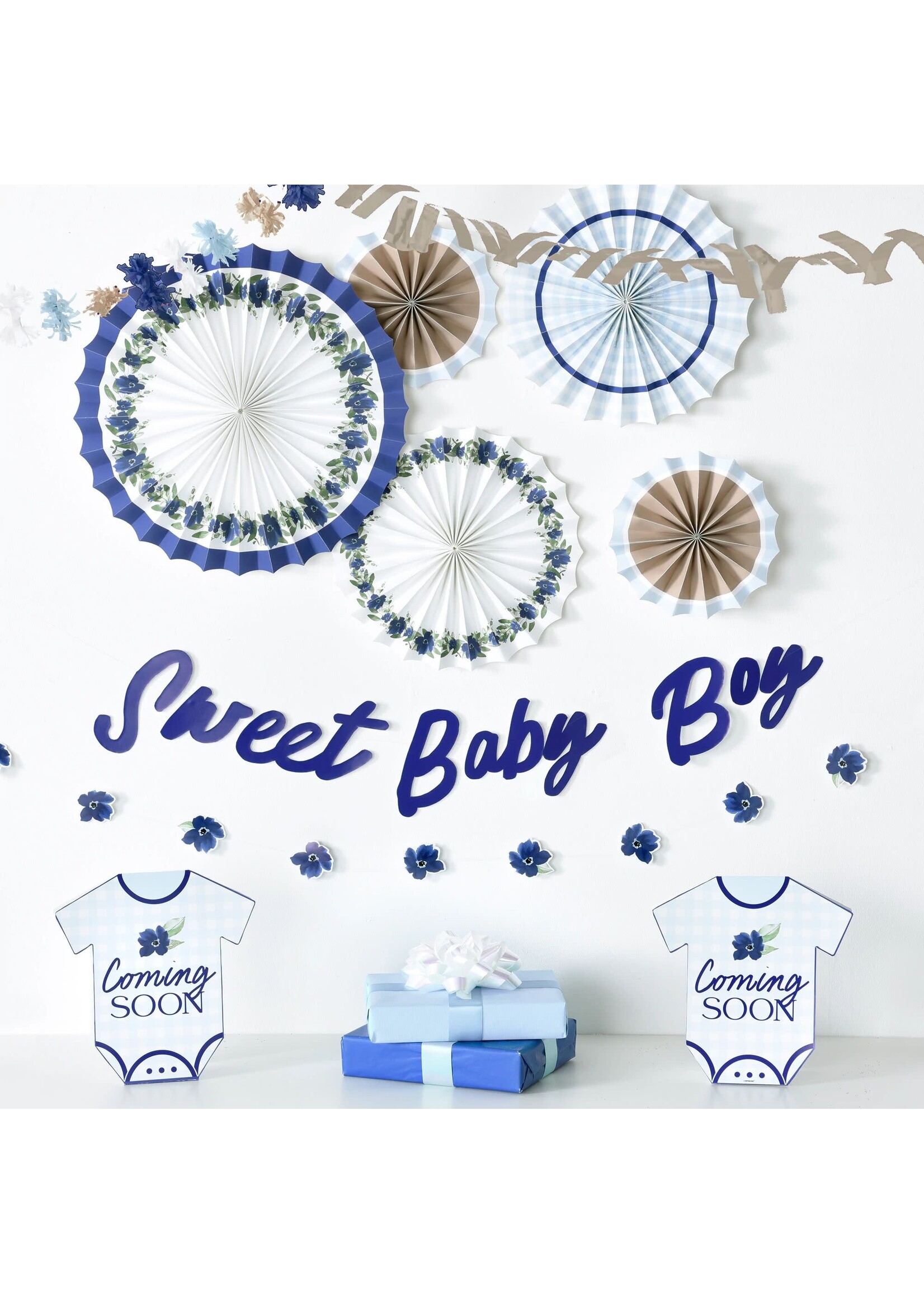 AMSCAN Baby In Bloom Room Decorating Kit