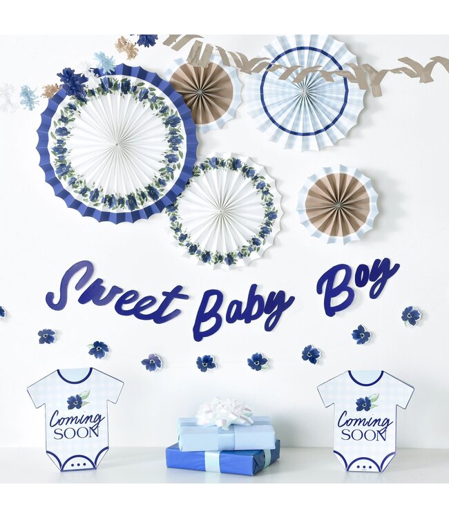 AMSCAN Baby In Bloom Room Decorating Kit