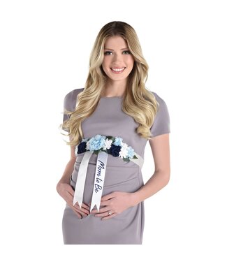 AMSCAN Baby In Bloom Mom to Be Bump Sash
