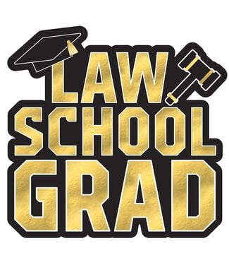 AMSCAN Law School Grad Giant Cutout