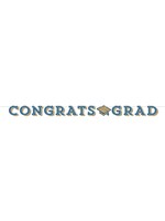 Creative Converting Glittering Grad Letter Banner