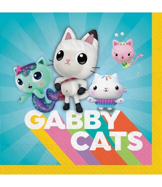 Amscan Gabby's Dollhouse Lunch Napkins - 16ct
