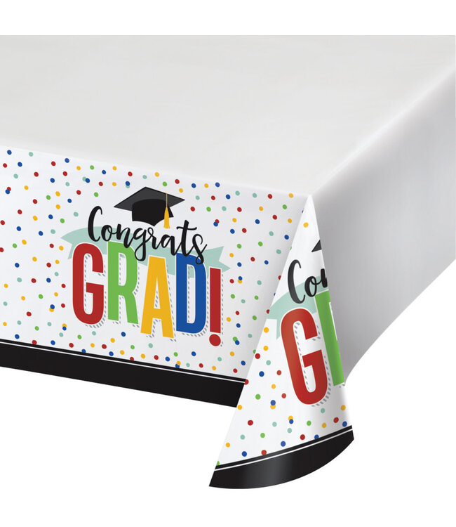 Creative Converting Colorful Grad Table Cover