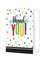 Creative Converting Colorful Grad Thank You Cards