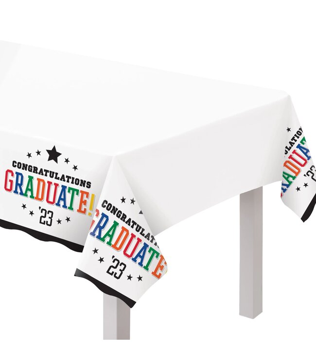 AMSCAN Graduation Brights 2023 Table Cover
