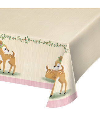 Creative Converting Deer Little One Table Cover