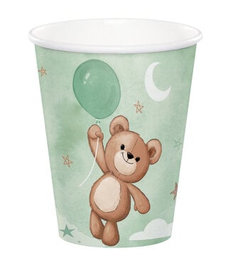 Creative Converting Teddy Bear Cups - 8ct