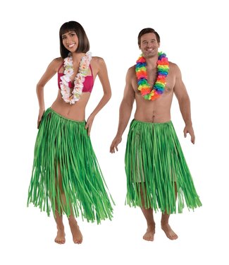 AMSCAN Adult Green Grass Skirt