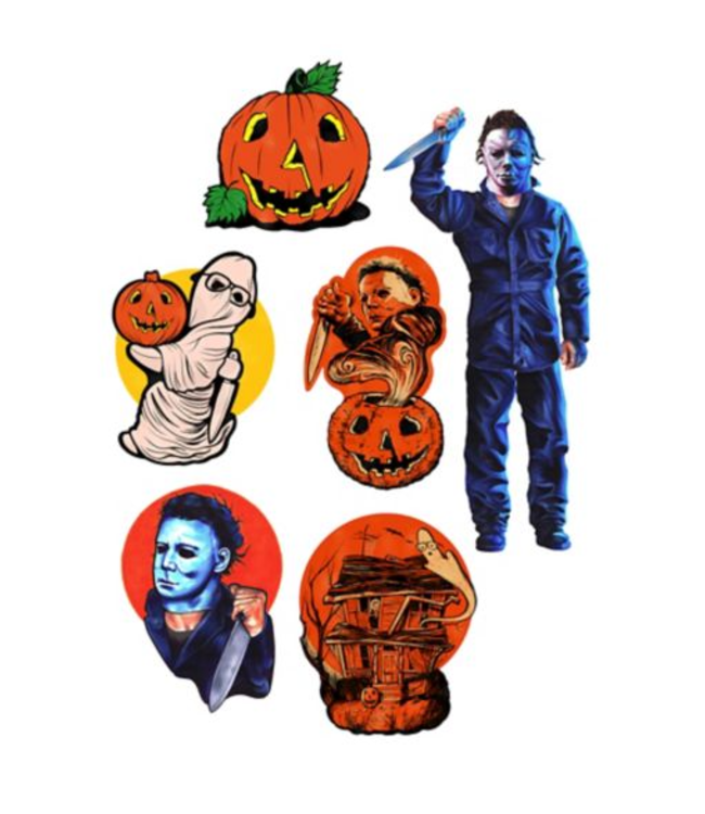 TRICK OR TREAT Halloween (1978) Wall Decor - 5ct