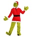 Adult The Grinch Santa Open Face Costume