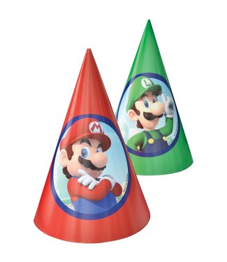 Super Mario Brothers™ Paper Cone Hats