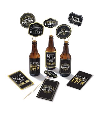 Better with Age Birthday Beer Centerpiece Kit