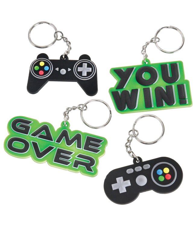 Level Up Vinyl Keychains