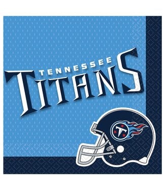 Amscan Tennessee Titans Lunch Napkins - 16 Count
