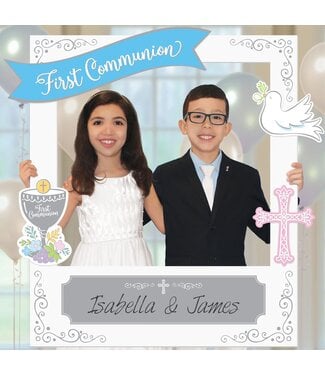 First Communion Giant Customizable Photo Frame
