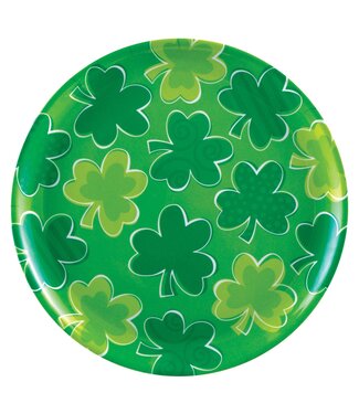AMSCAN St. Patrick's Day Round Plastic Platter