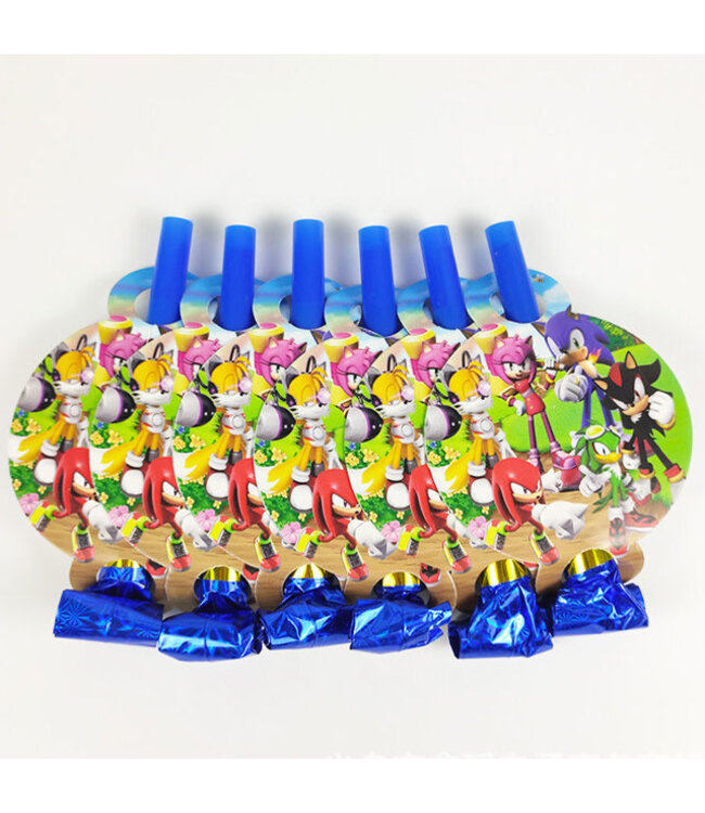 ALIBABA Sonic the Hedgehog Blowouts - 6ct