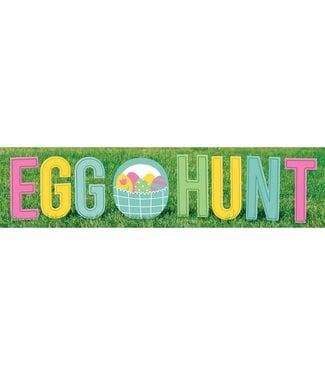 AMSCAN Egg Hunt Yard Signs