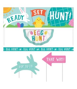 AMSCAN Easter Egg Hunt Kit