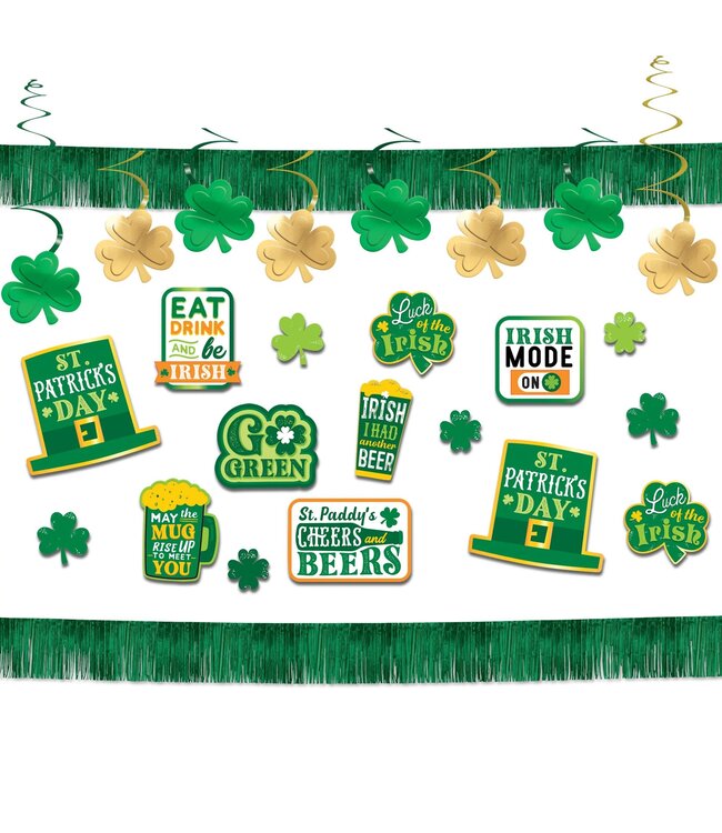Amscan St Patrick's Day Bar Decorating Kit