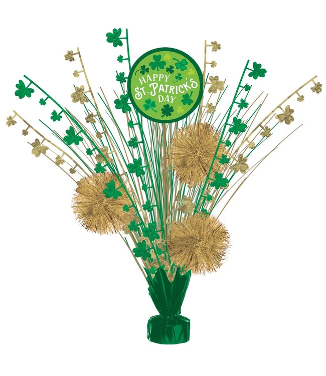 Amscan St. Patrick's Day Tinsel Burst Centerpiece