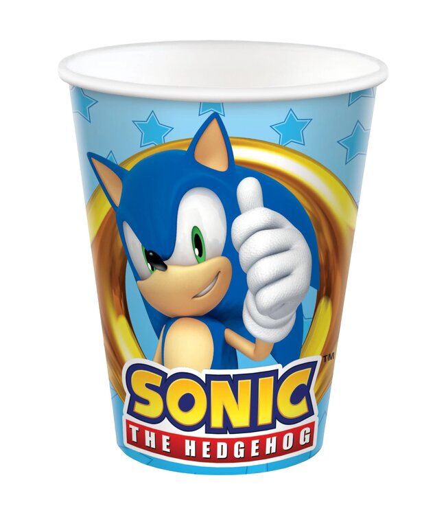 Sonic 9oz Cups - 8ct