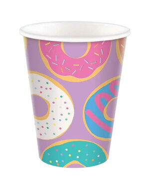 Donut Party 9oz Cups 8ct