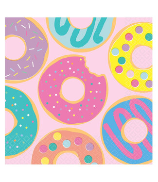 Donut Party Luncheon Napkins - 16ct