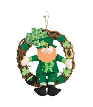 AMSCAN St. Patrick's Day Grapevine Wreath