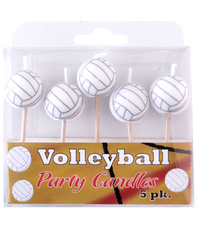 HAVERCAMP PRODUCTS Volleyball – Candles 5-pack