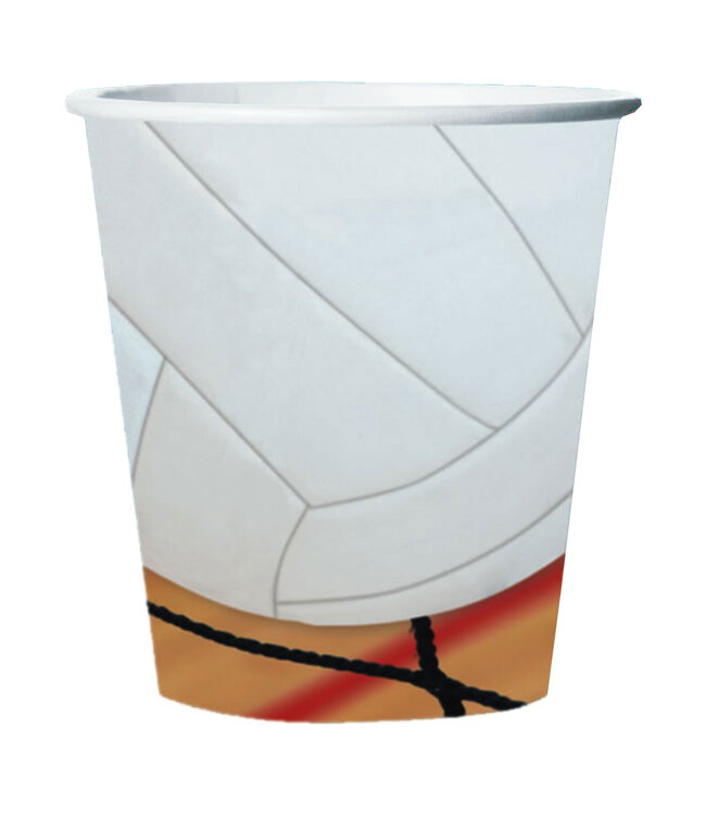 HAVERCAMP PRODUCTS Volleyball – Souvenir Cup Plastic 16 oz.