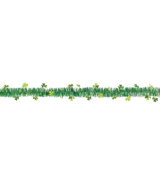 Amscan St.Patrick's Day Shamrock Tinsel Garland