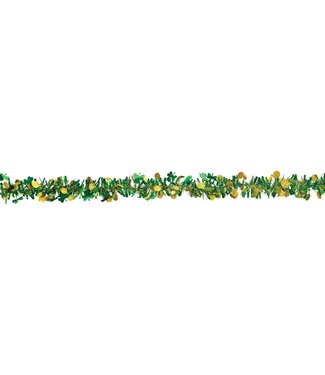 AMSCAN St. Patrick's Day Gold Coin Tinsel Garland