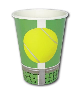 Tennis – Paper Cups 12oz - 8-pack