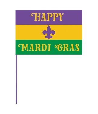 Flag Mardi Gras