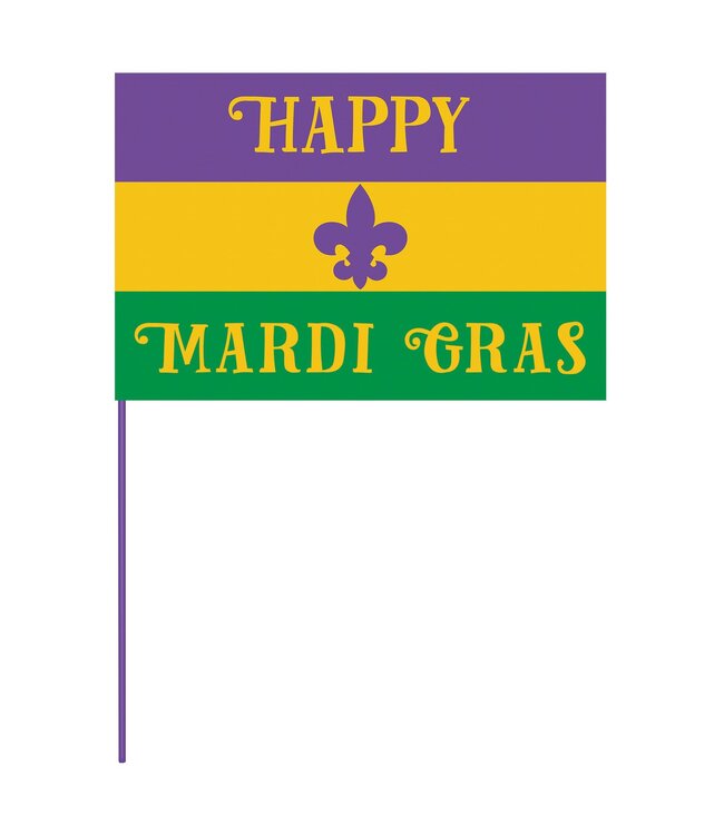 Flag Mardi Gras