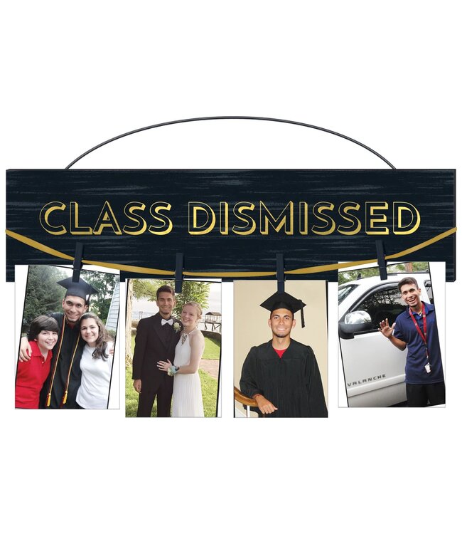 AMSCAN Class Dismissed Hanging Picture Holder