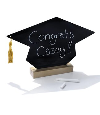 AMSCAN Grad Cap Customizable Acrylic Sign