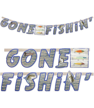Gone Fishin’ – Banner “Gone Fishin'”