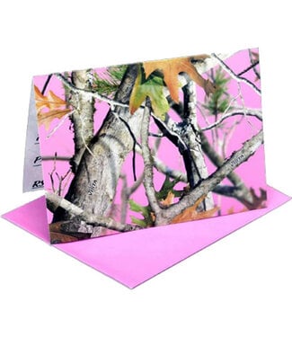 HAVERCAMP PRODUCTS Pink Camo – Invitations 8-pack